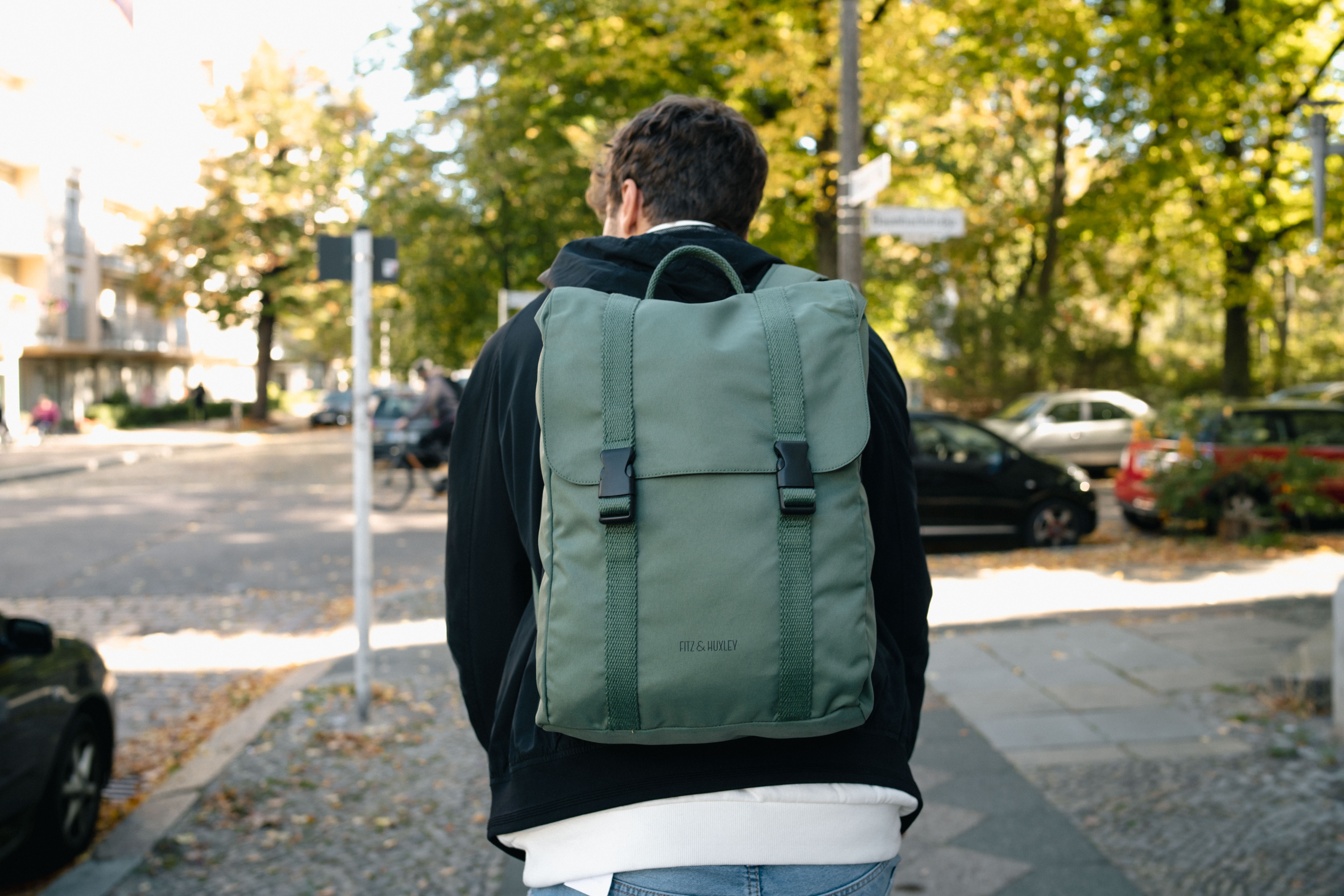 Fitz & Huxley Tagesrucksack OCEAN 12l, agave