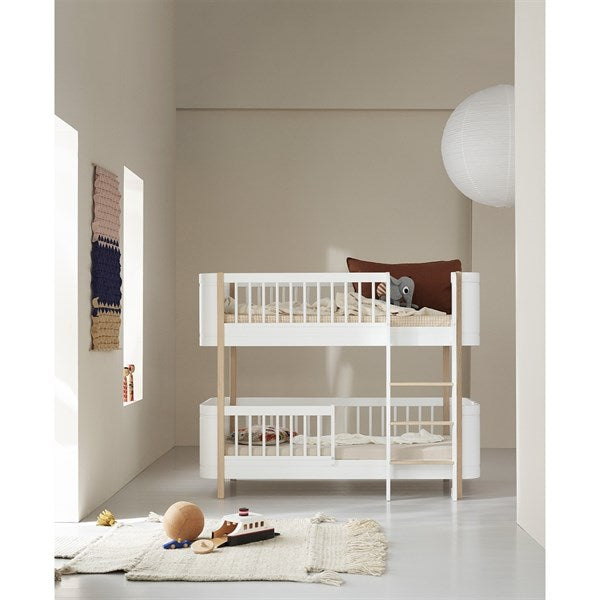 Køb Oliver Furniture Wood Mini+ Halvhøj Køjseng Hvid/Eg