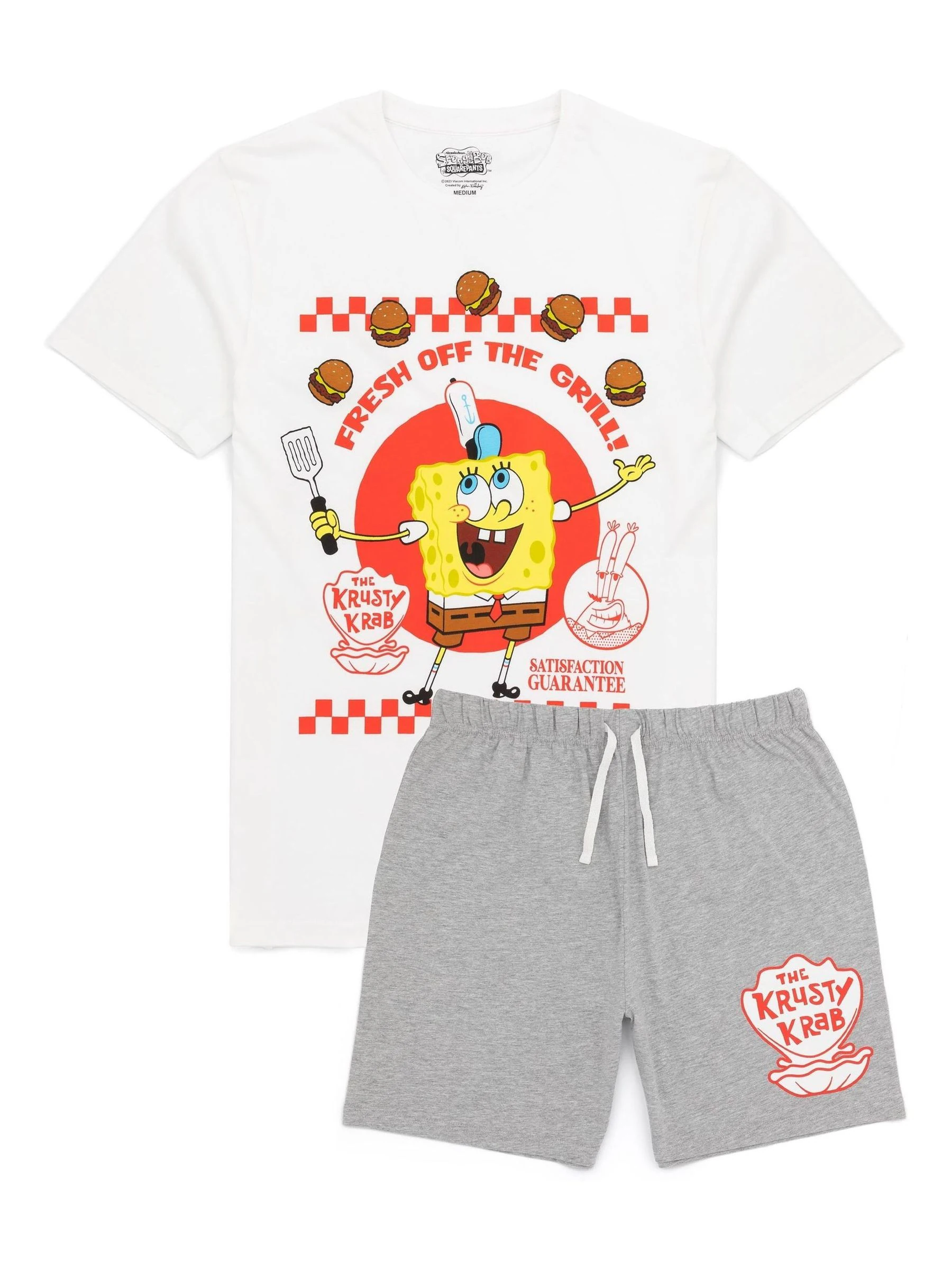 Vanilla Underground korte SpongeBob pyjama voor heren