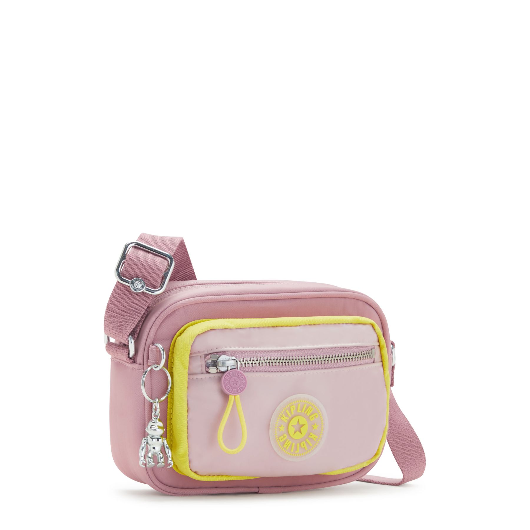 ENISE Petit Sac Bandoulière avec Sangle Ajustable - Clear Lavender