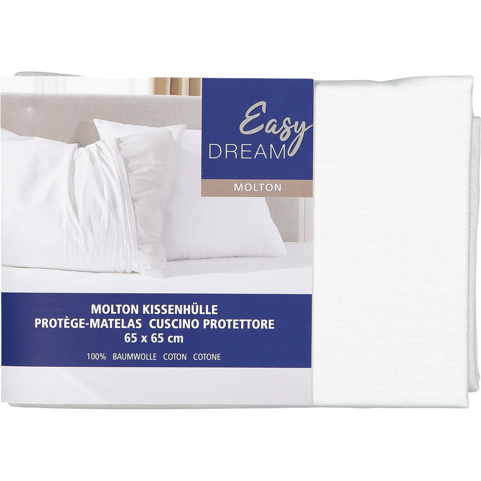 Easy Dream Molton-Kissenhülle 65 x 65 cm