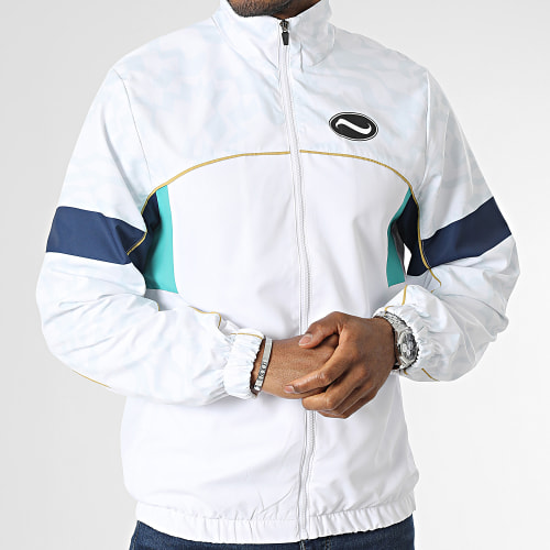 Veste Zippée Poly Blanc