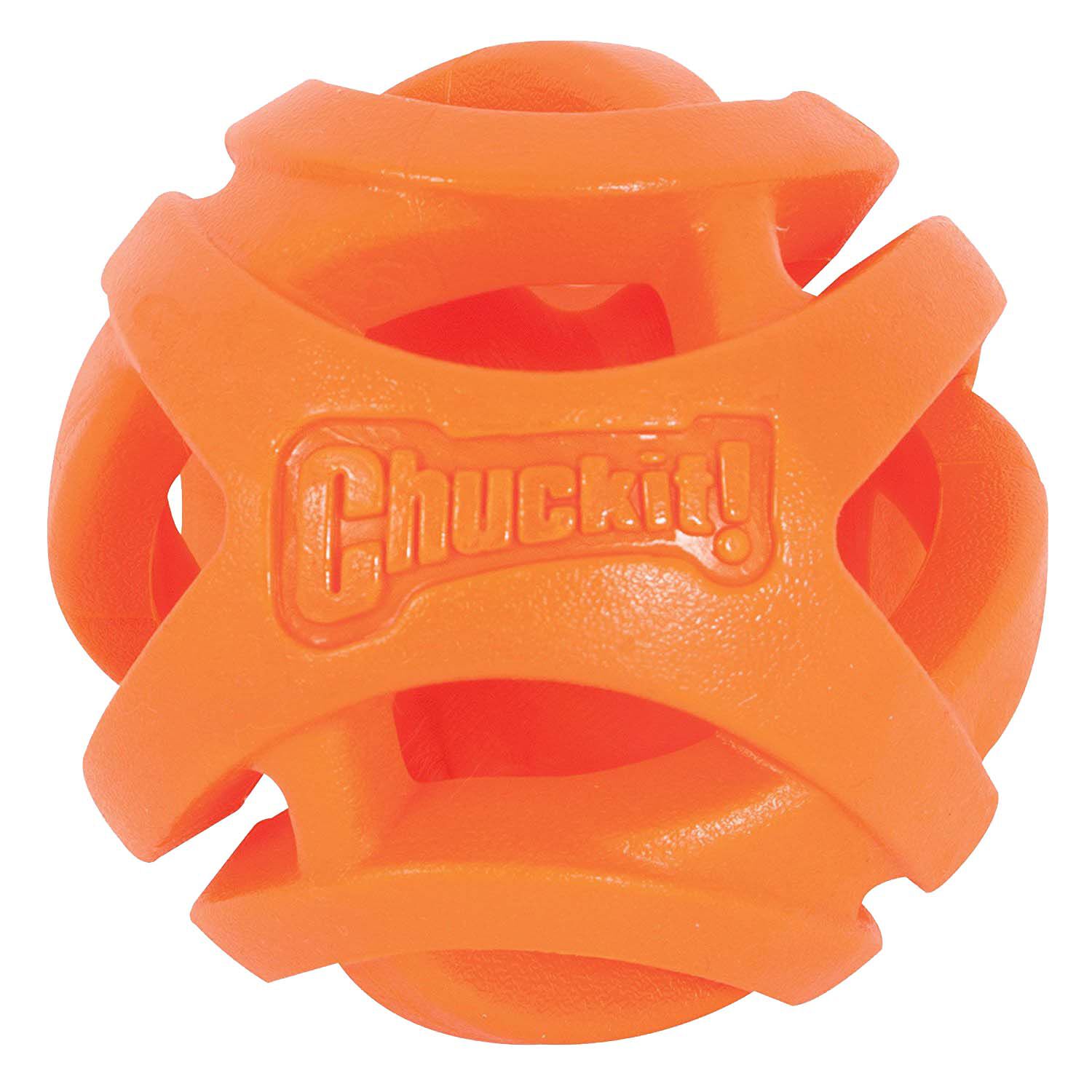 Chuckit Tennisbal -  Apporteren - Hondenspeelgoed - oranje - 13.5x12.6x5 cm - S