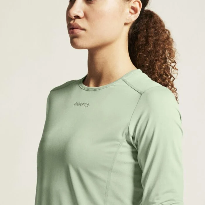 Craft Dame Trøjer Adv Essence LS Tee Grøn
