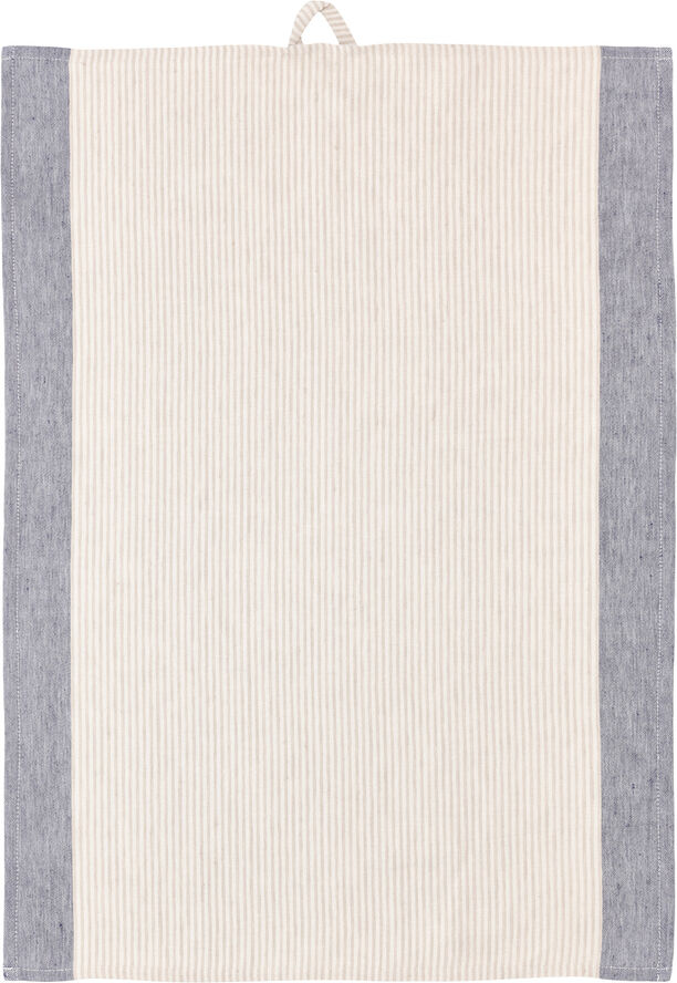 Södahl Viskestykke 50x70 Statement Stripe Blue Blue
