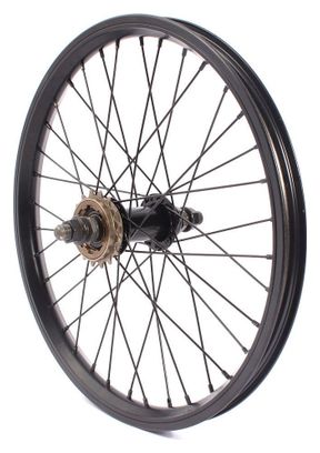 BMX Roue Arriere BLAZE Noir 18  14mm KHEbikes