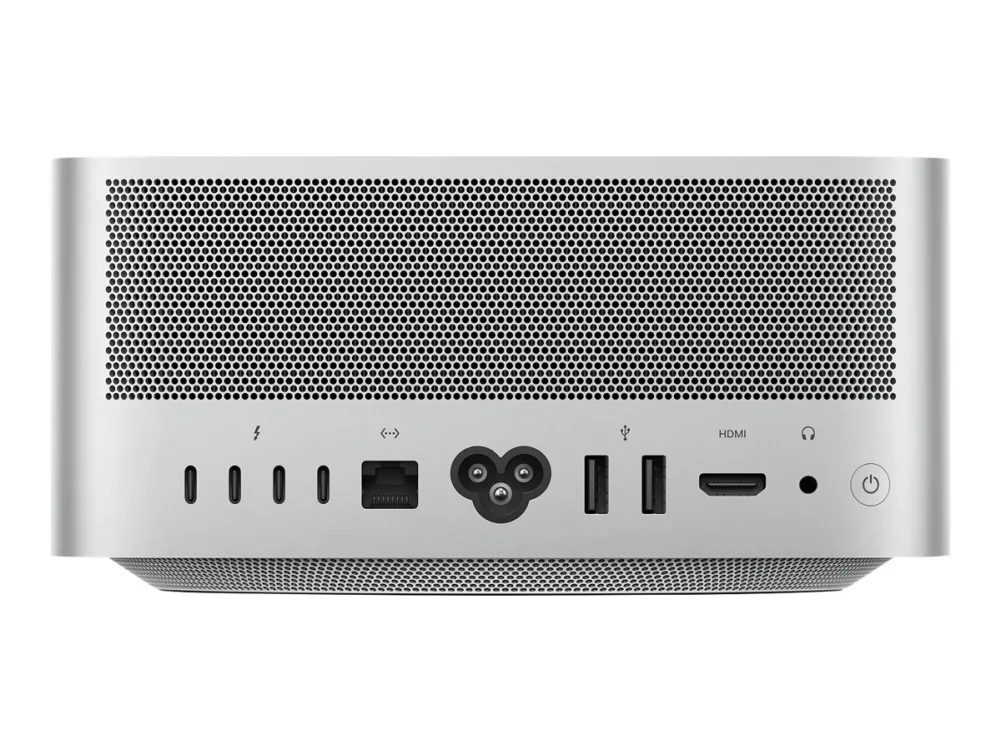 Apple Mac Studio - USFF M3 Ultra - RAM 96 GB - SSD 1 TB - M3 Ultra 60-core - Gigabit Ethernet, 10 Gigabit Ethernet, 5 Gigabit Ethernet, 2.5 Gigabit Ethernet, IEEE 802.11ax (Wi-Fi 6E), Bluetooth 5.3 - macOS Sequoia 15.0 - skærm: ingen - sølv