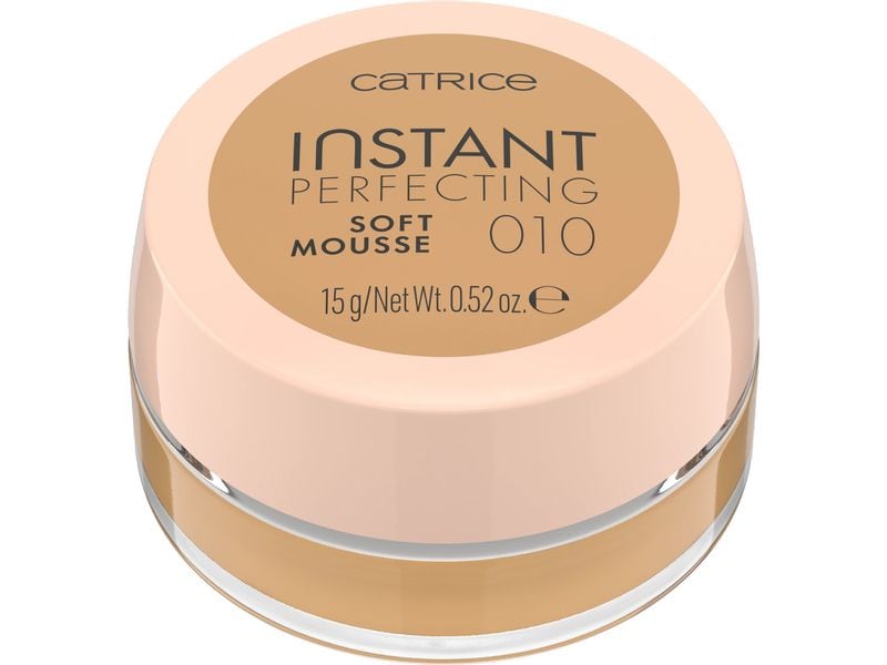 Catrice Foundation Instant Perfecting Soft Mousse 010 Warm Mousse-Make-up zum Abdecken oder Verwischen von Unregelmässigkeiten