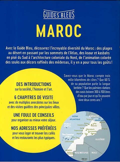 HACHETTE - GUIDES BLEUS MAROC