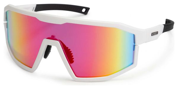 Lunettes Velo Rogelli Recon - Unisexe - Blanc/Corail