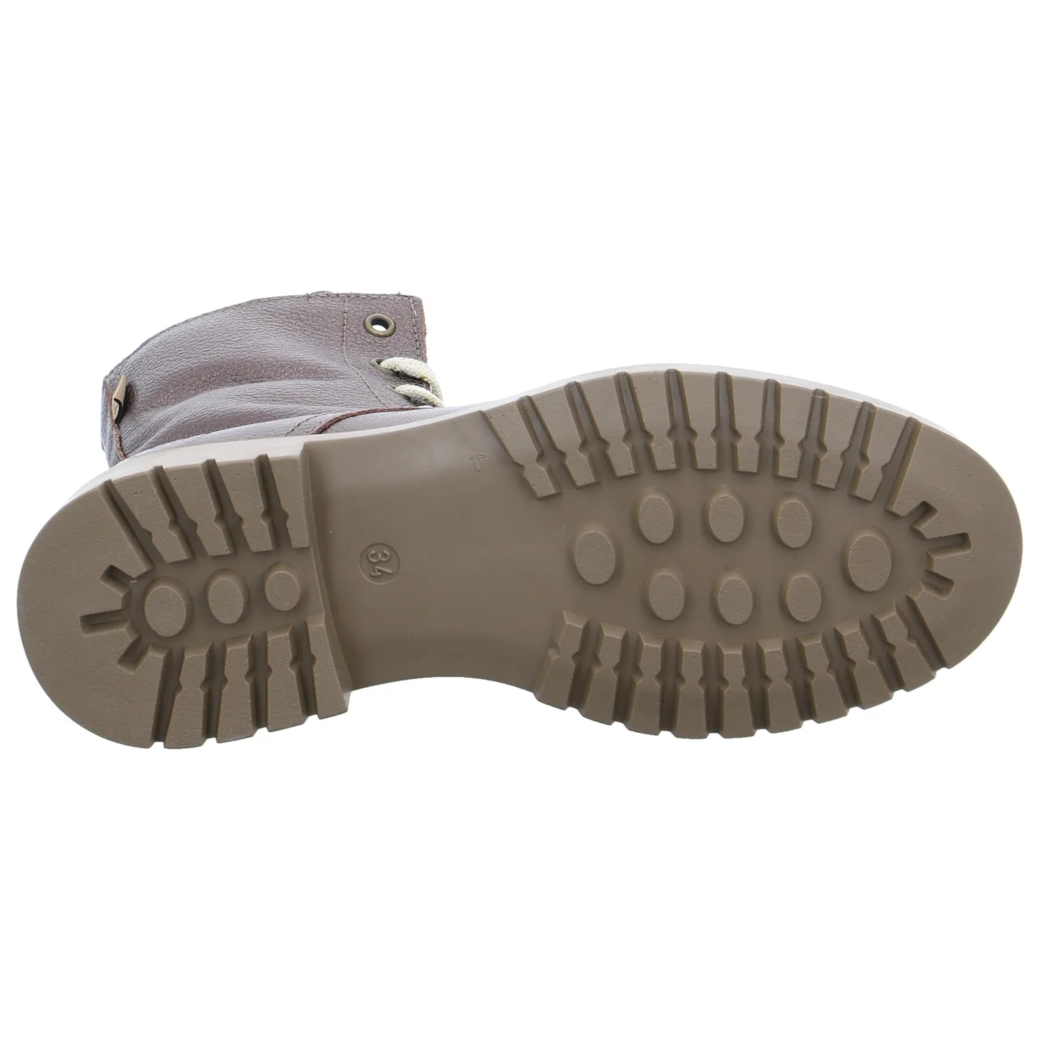 SOMMERKIND Mädchen-Winter-Bottine Bronze Leder  Boot