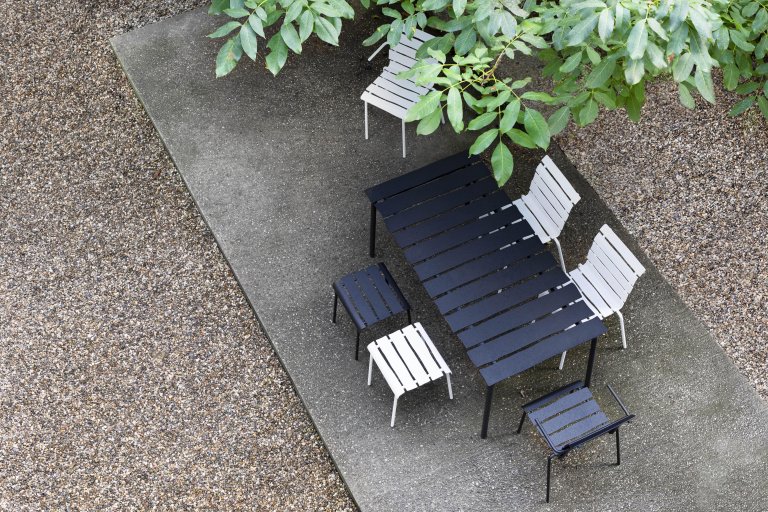 Valerie Objects Aligned tuintafel 85x170 off-white