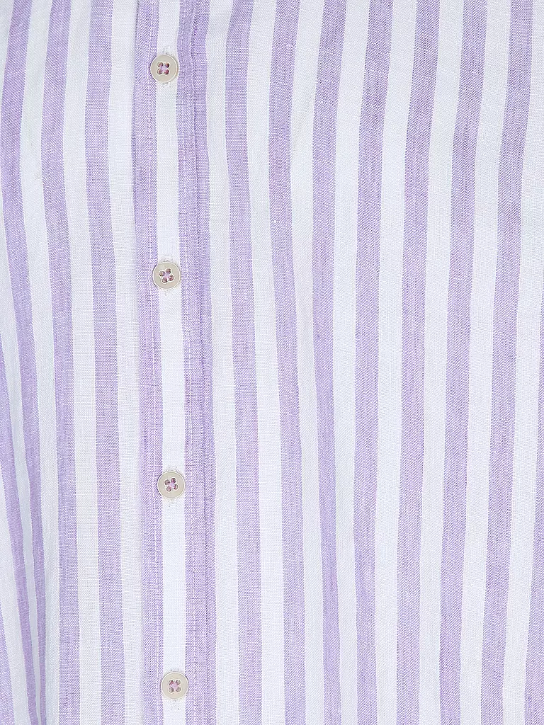 BRAX Leinenhemd Modern Fit DIRK S lila