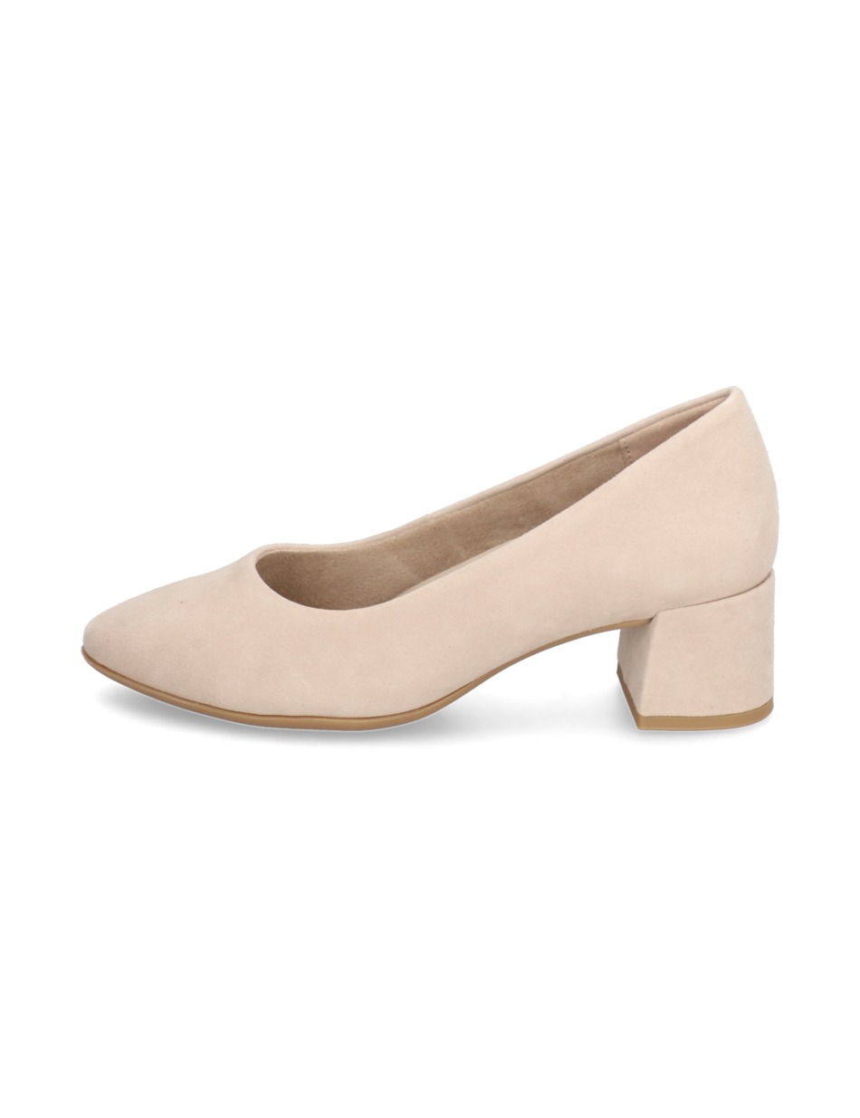 Veloursleder Pumps