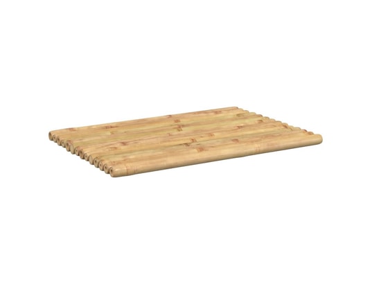 VIDAXL - Tapis de bain 2 pcs 50x35 cm bambou