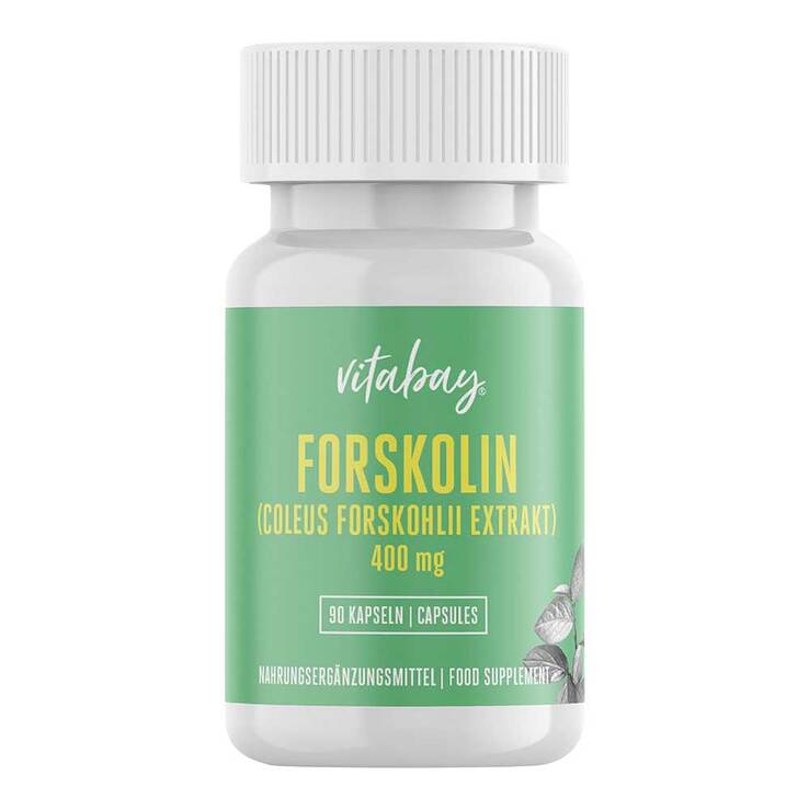 Forskolin 400 mg Coleus Forskohlii Extrakt vegan Kps, 90 St