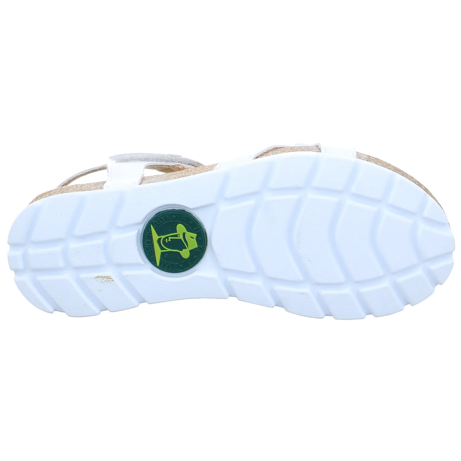 PANAMA JACK Bio-Sandalette Weiss Leder