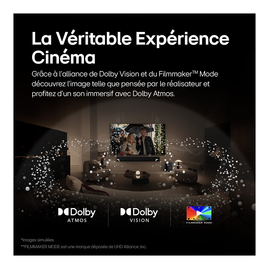 LG OLED55G4 + S90TY - TV OLED 4K UHD HDR - 139 cm- Barre de son