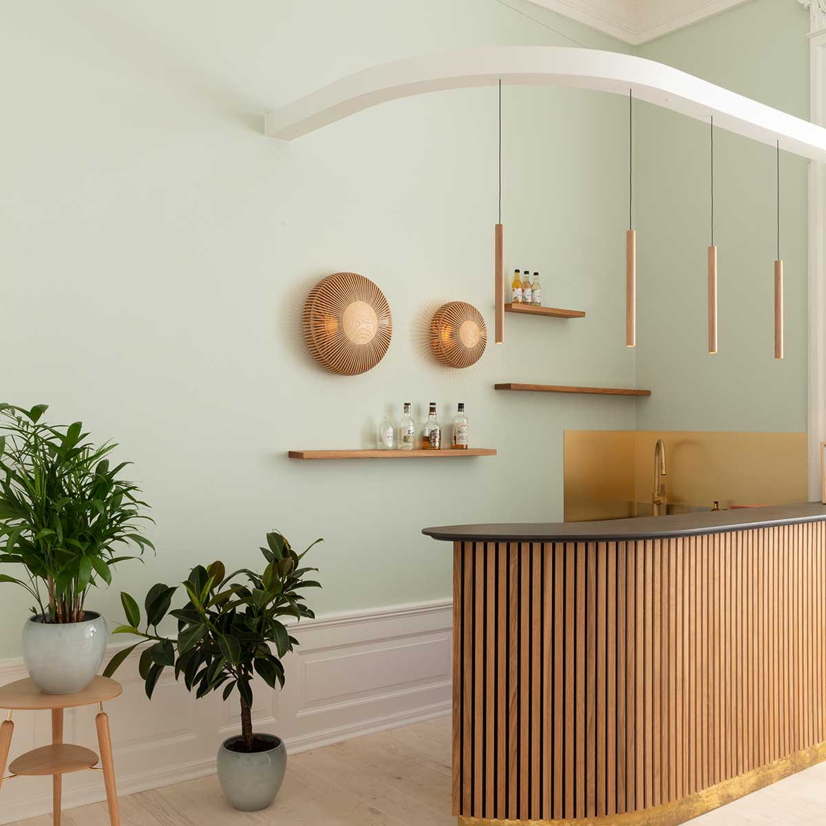 Hanglamp Chimes Tall Naturel