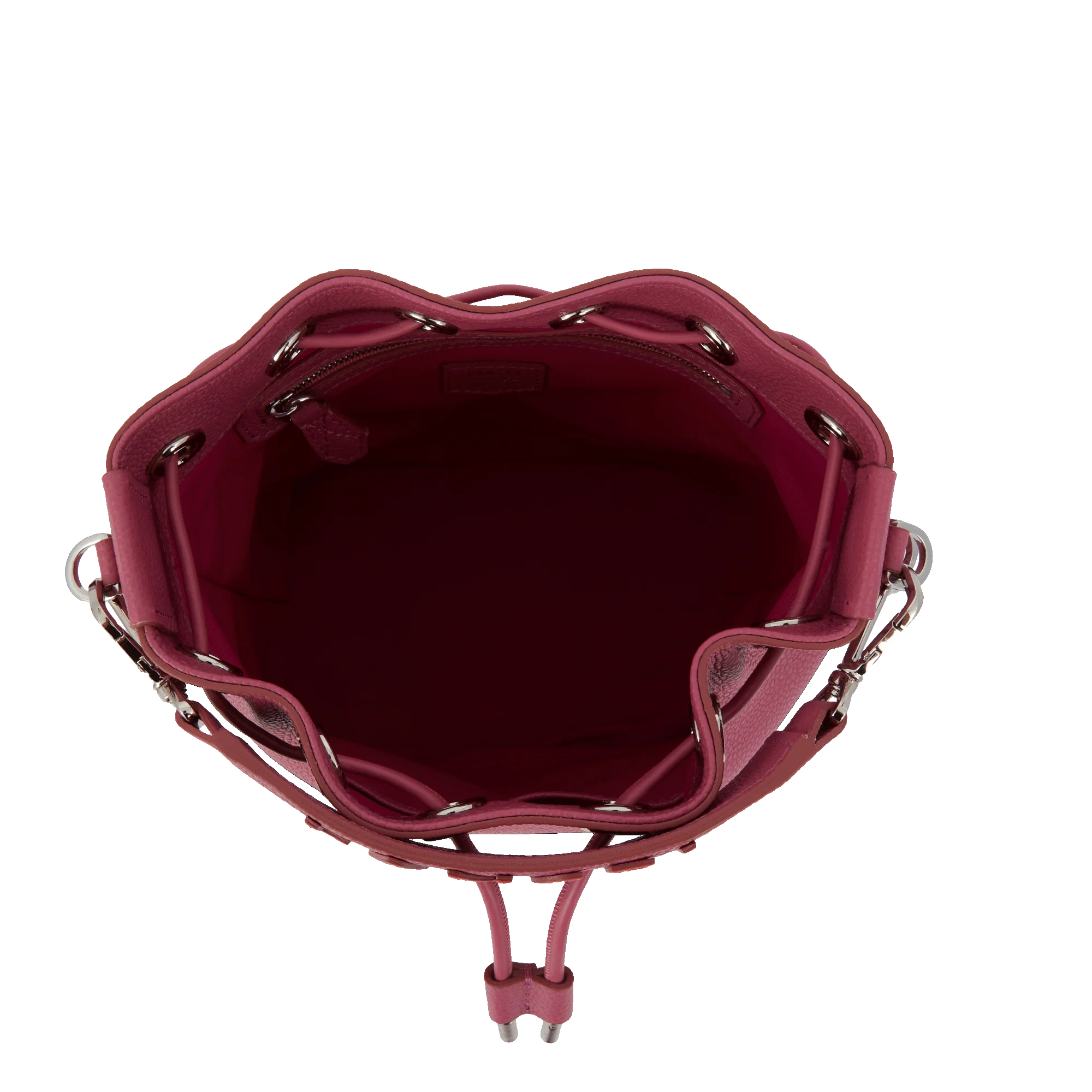 Sac seau S Ninon de Lancel-Cerise/Citrouille