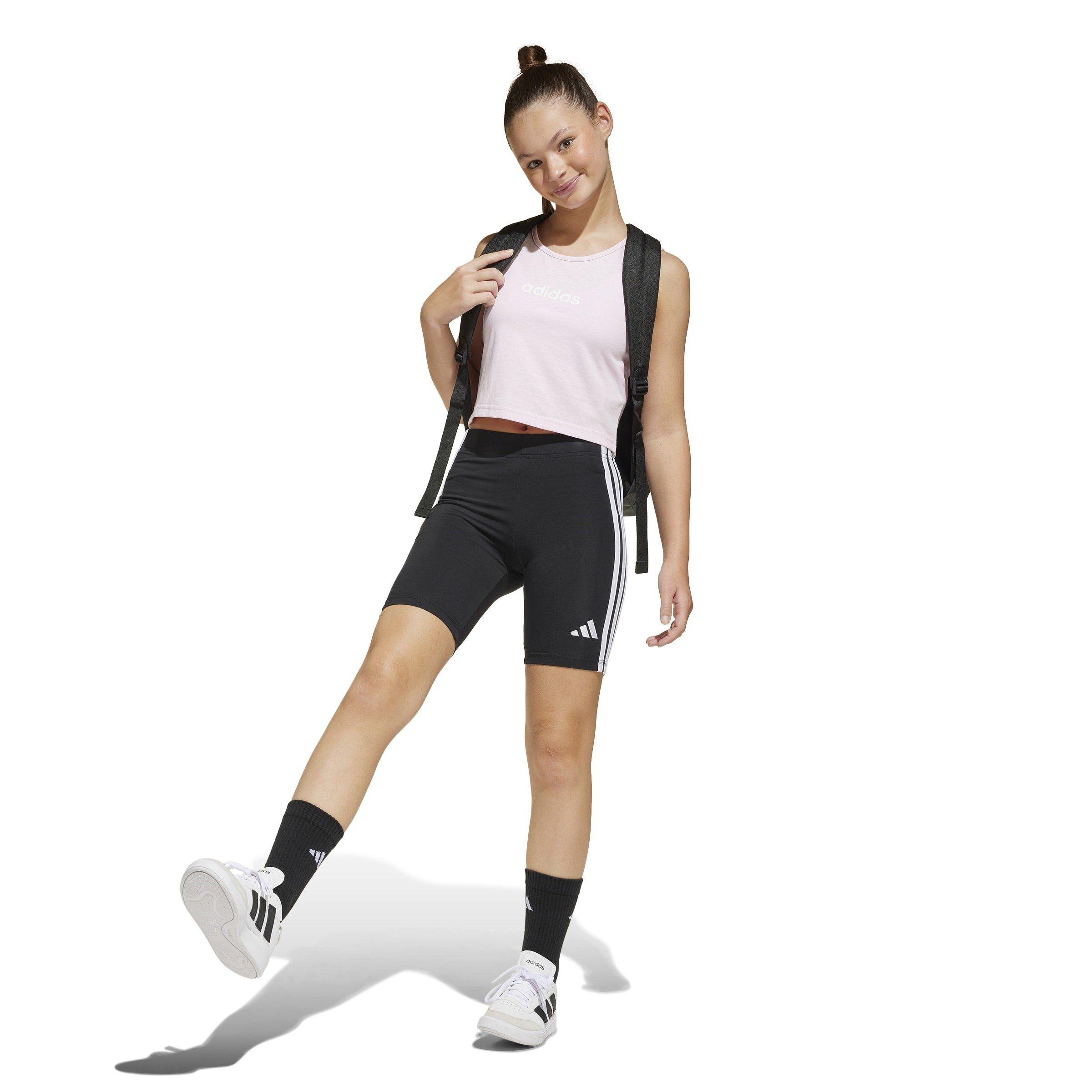 adidas Essentials Girls 3-Stripes Shorts Kids