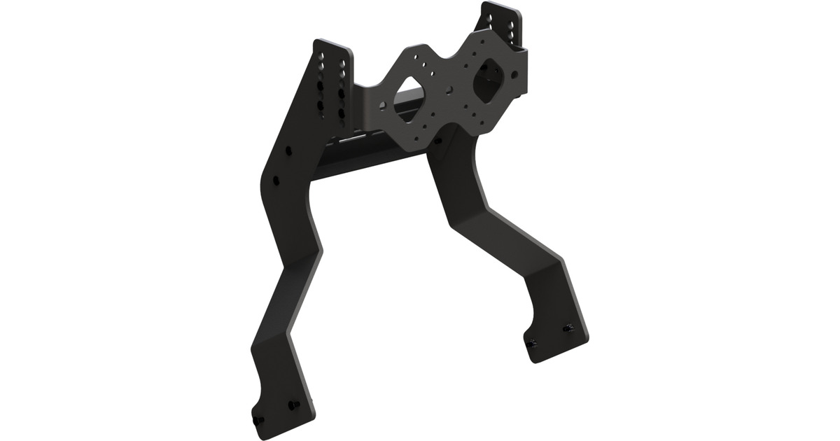 Res-TechGT Monitor Stand Integrated Single monitorarm  (Zwart)