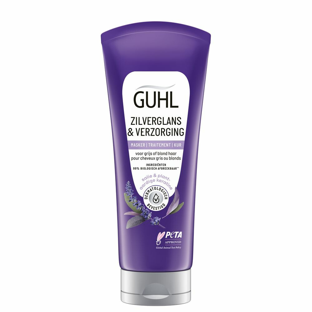 Guhl Zilverglans & Verzorging Anti-Geel Haarmasker200 ml