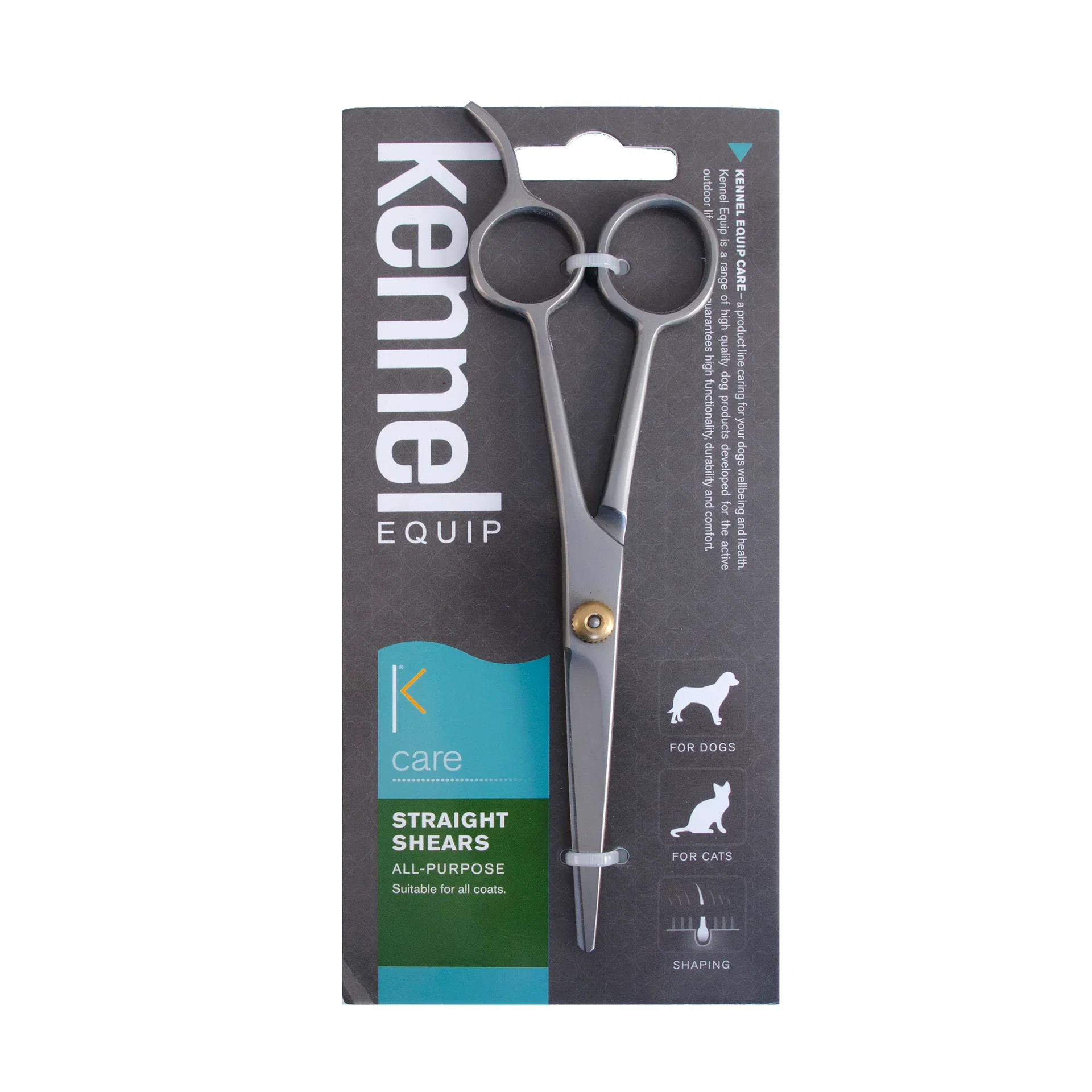 Kennel equip Kennel Equip Care Straight all-purpose shears 16,5cm