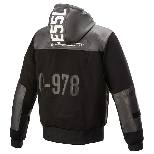 Alpinestars x Diesel - Veste à capuche Shotaro Noir / Gris