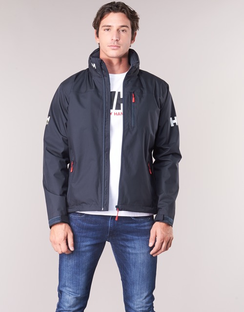 Helly Hansen - CREW HOODED MIDLAYER JACKET Marino