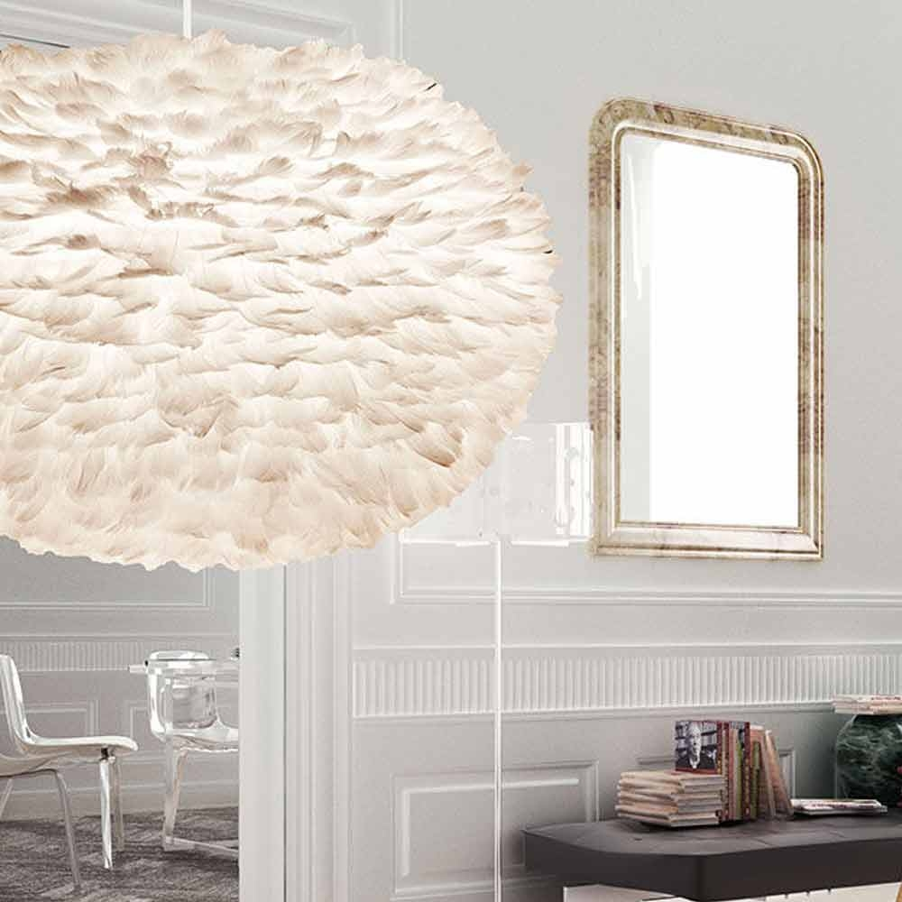 Hanglamp EOS XL Ø 75cm + koordset zwart Wit