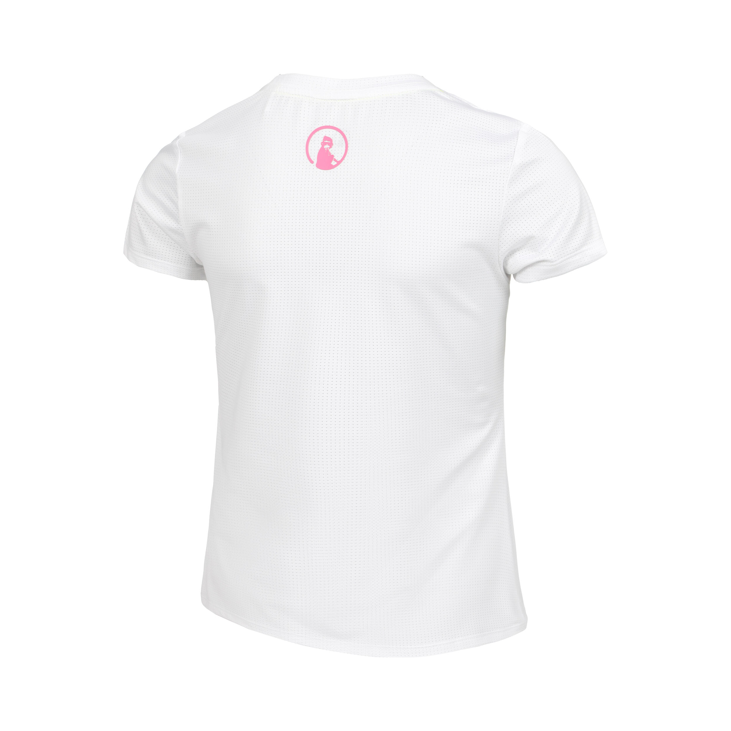 Quiet Please Retriever T-shirt Filles - Blanc , Pink