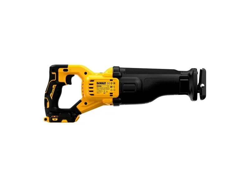 DeWALT DCS386NT-XJ, Børstefri, Sort, Gul, 3000 spm, 13 cm, 95 dB, 84 dB