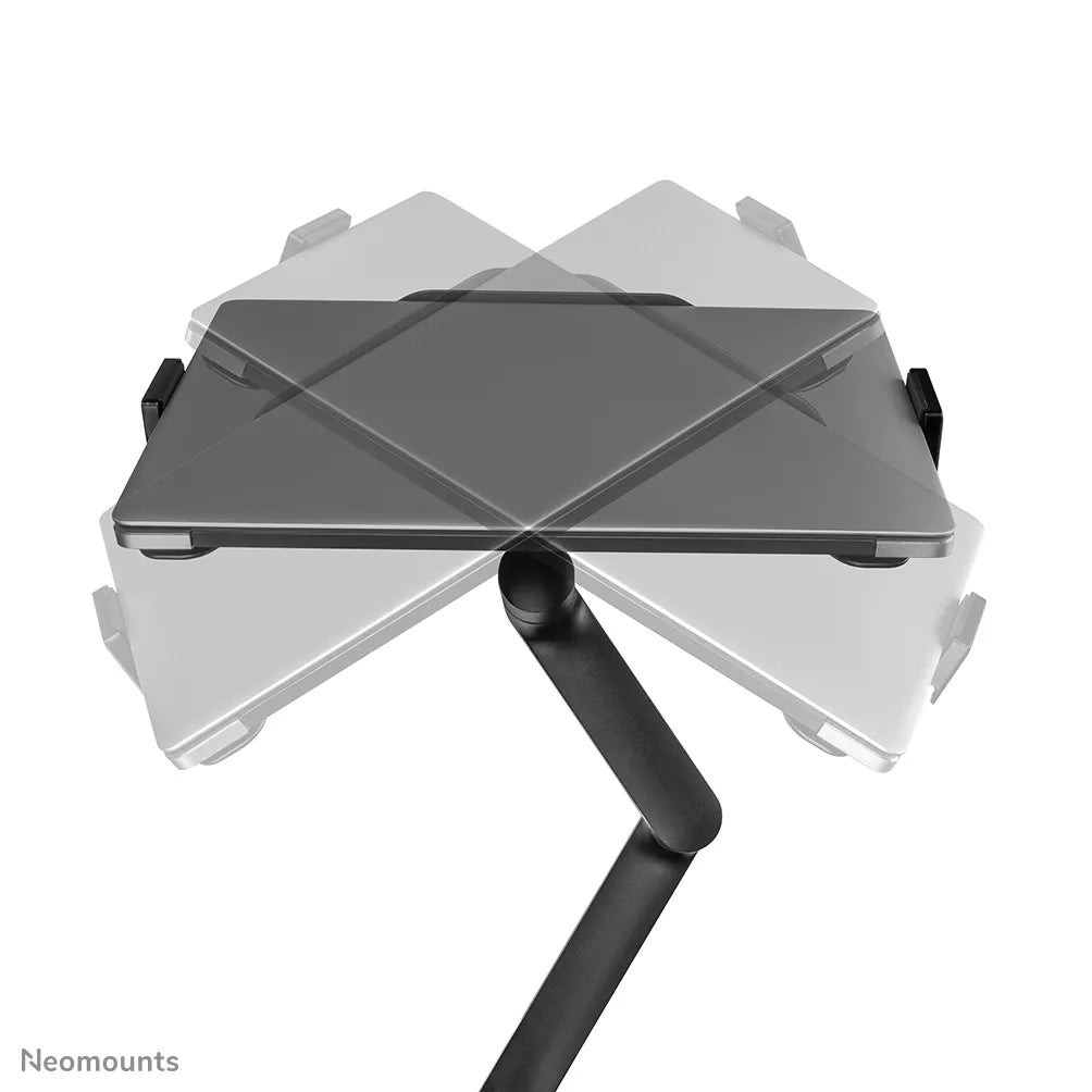 Neomounts DS20-425BL2 bureausteun voor flatscreen en laptop