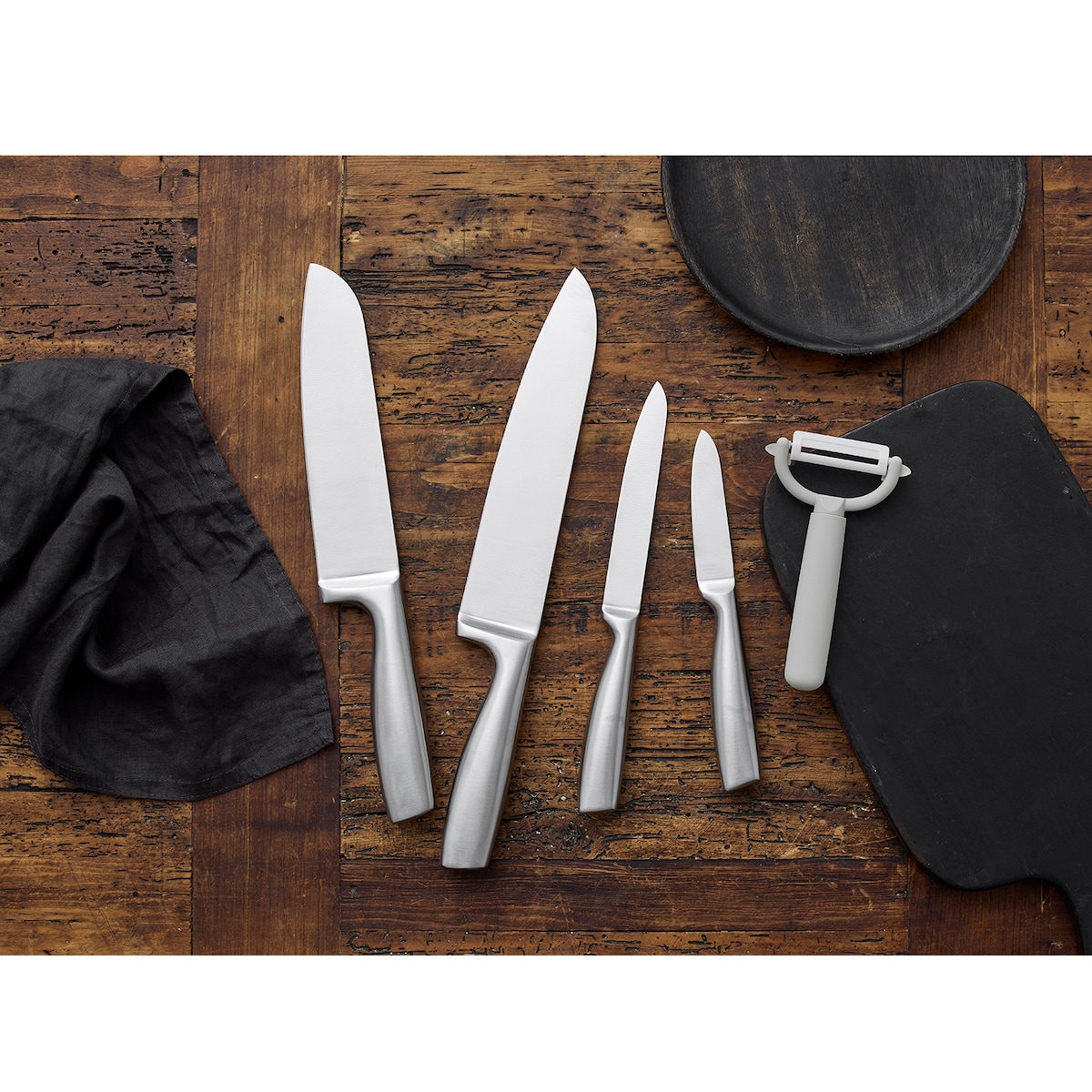Funktion Knife set 5 pcs Steel