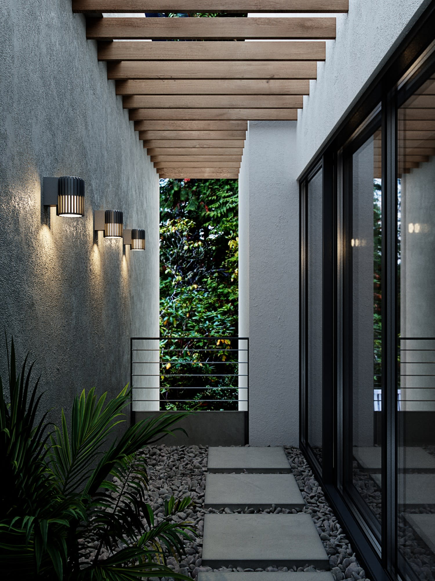 Dimbare outdoor wandlamp Aludra