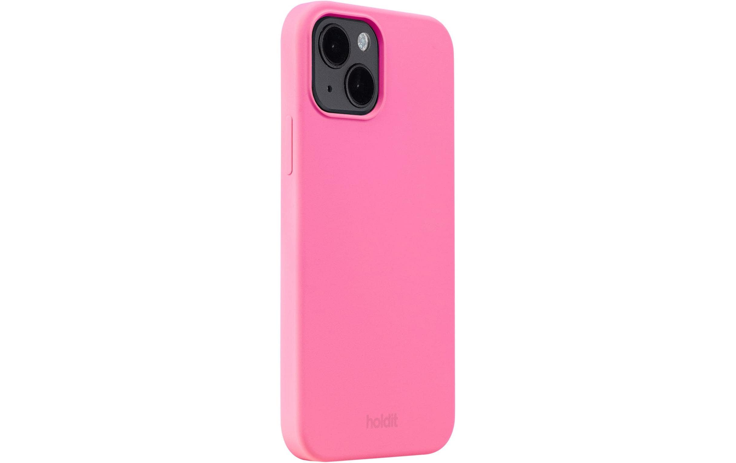 Back Cover Silicone iPhone 15 PinkModerne Handyhülle aus ultradünnem und griffigem Silikon für das Apple iPhone 15