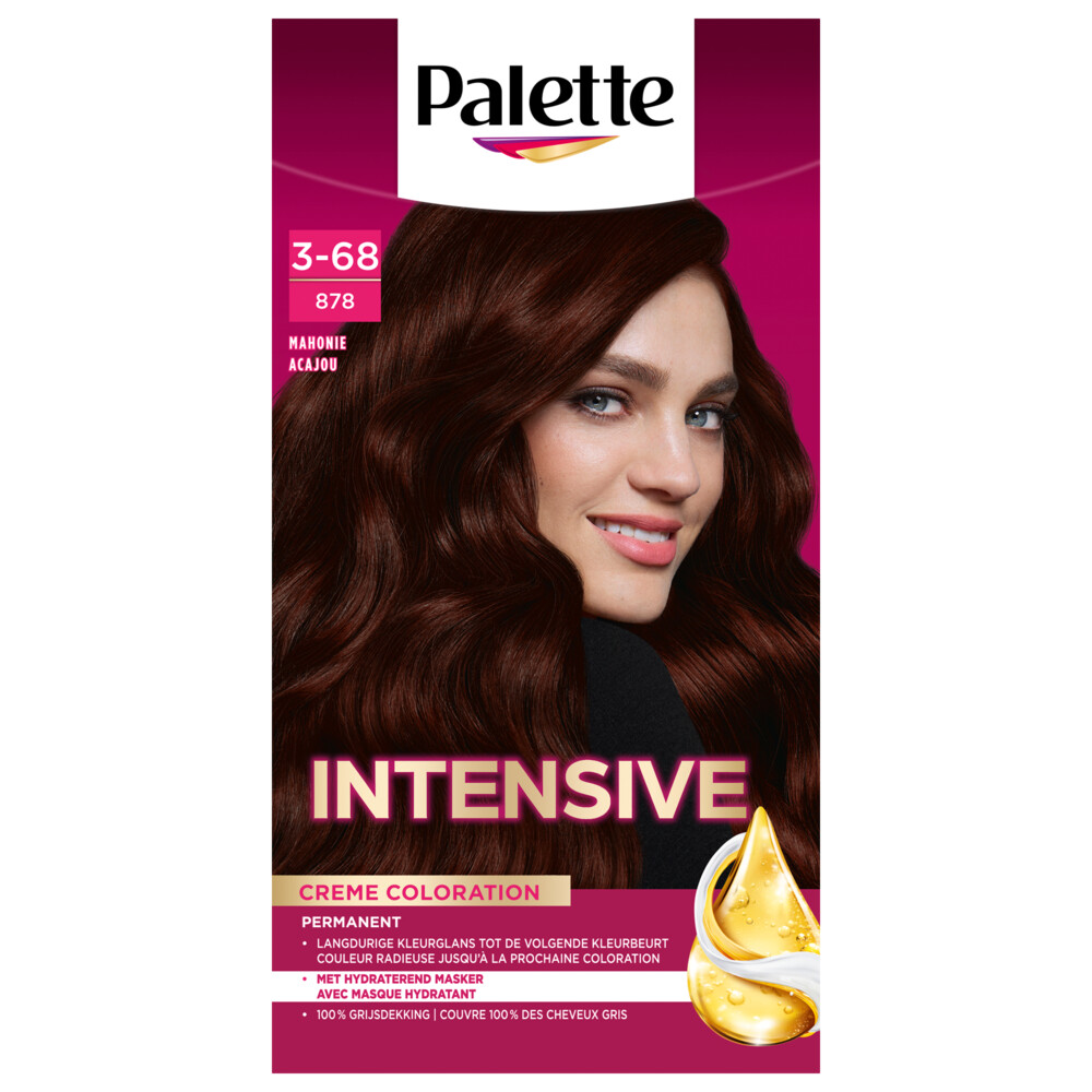 Poly Palette Intensive Oil-Care Color Haarkleuring 878 Mahonie