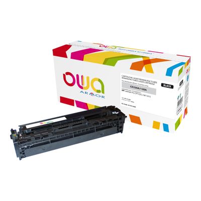 Cartouche laser compatible HP 128A - noir - Owa K15413OW