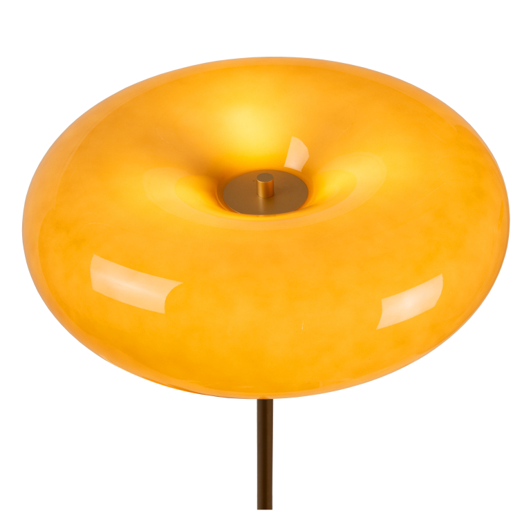 Lucide Sentino vloerlamp Ø40 oranje