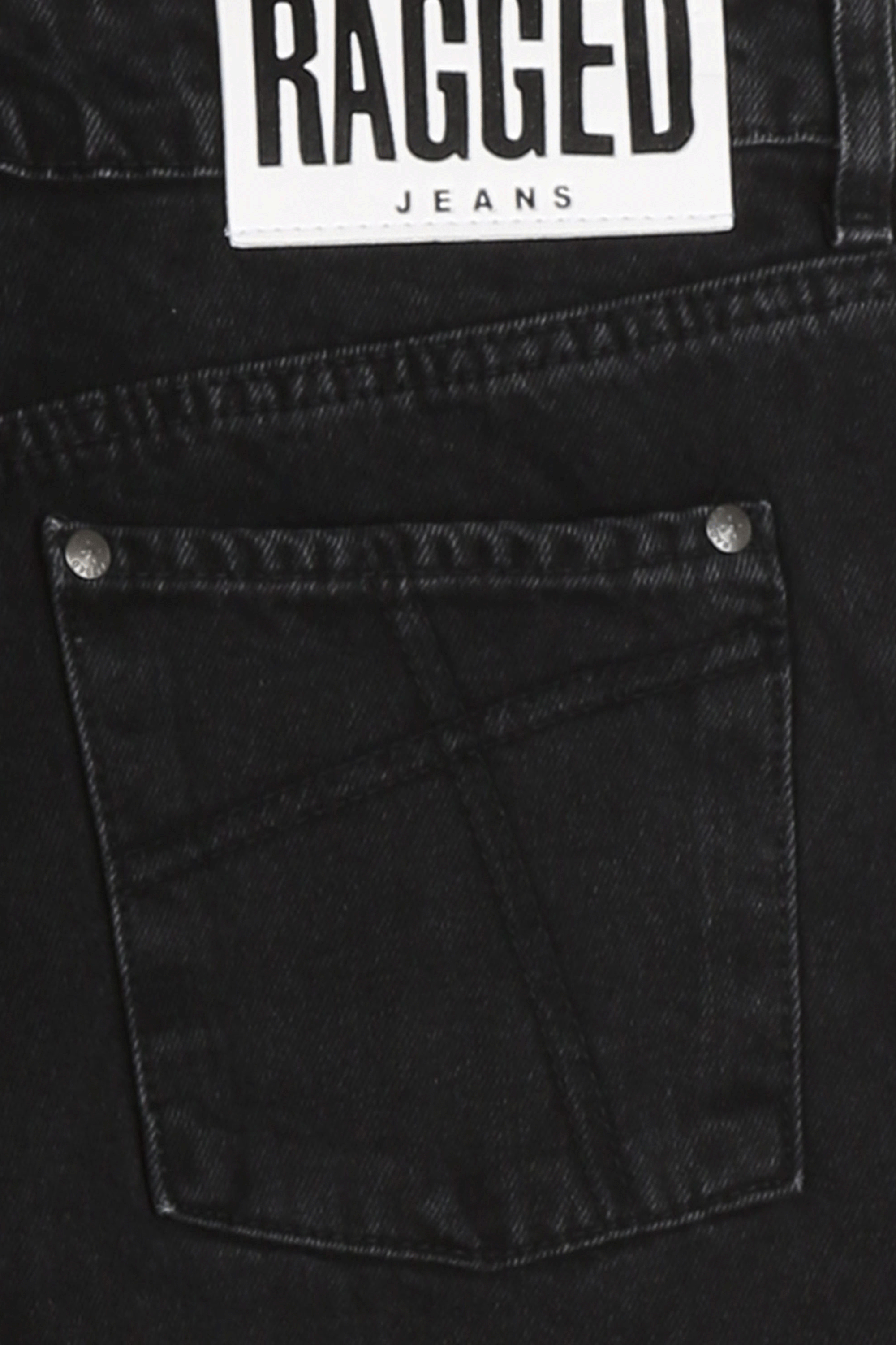RAGGED PRIEST jean rider Noir