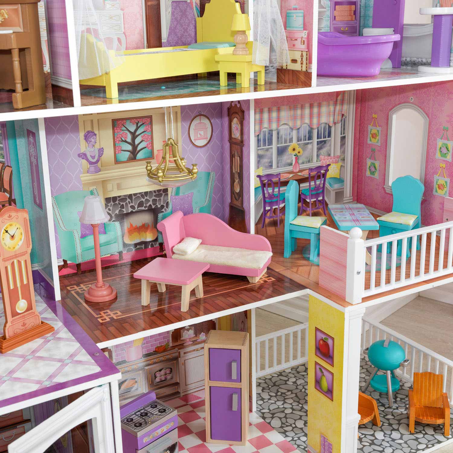 KidKraft Houten Poppenhuis Country Estate