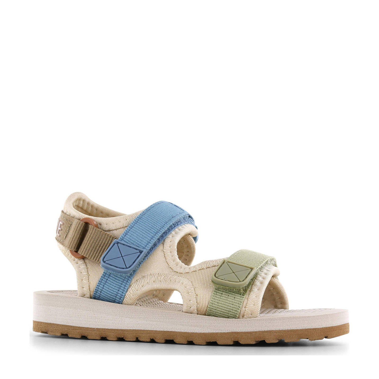 Shoesme sandalen beige/blauw/groen