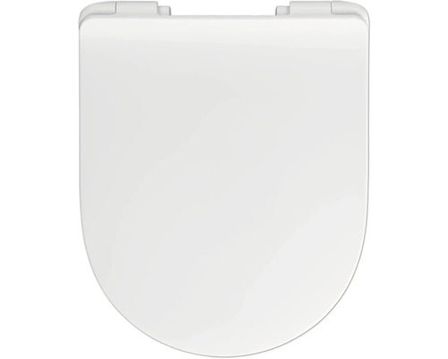 REIKA toiletzitting Abe wit met soft-close mechanisme en Quick&Clean Slimline D-vorm