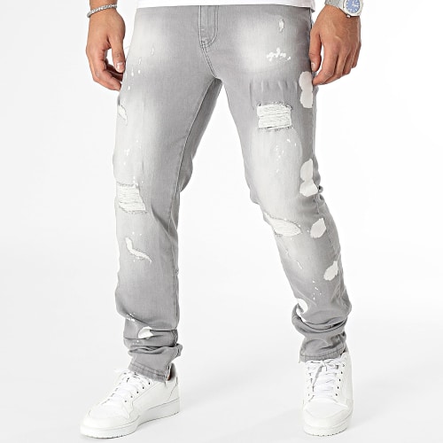 Jean Slim Gris