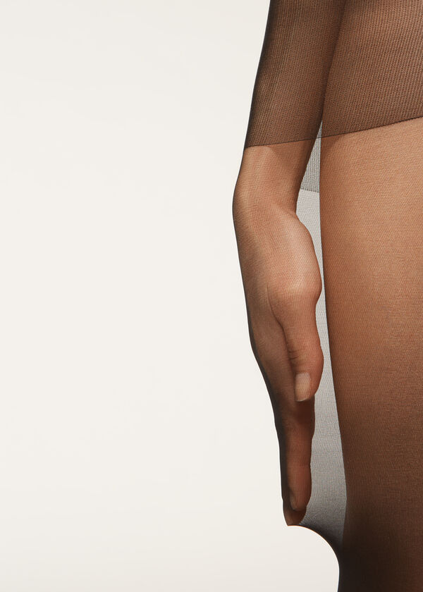 Meia-calça Action 40 Denier Tamanho Médio