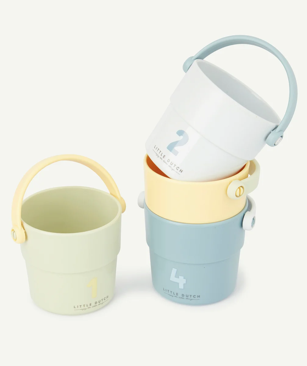 LITTLE DUTCHLOT DE 4 GOBELETS DE BAIN