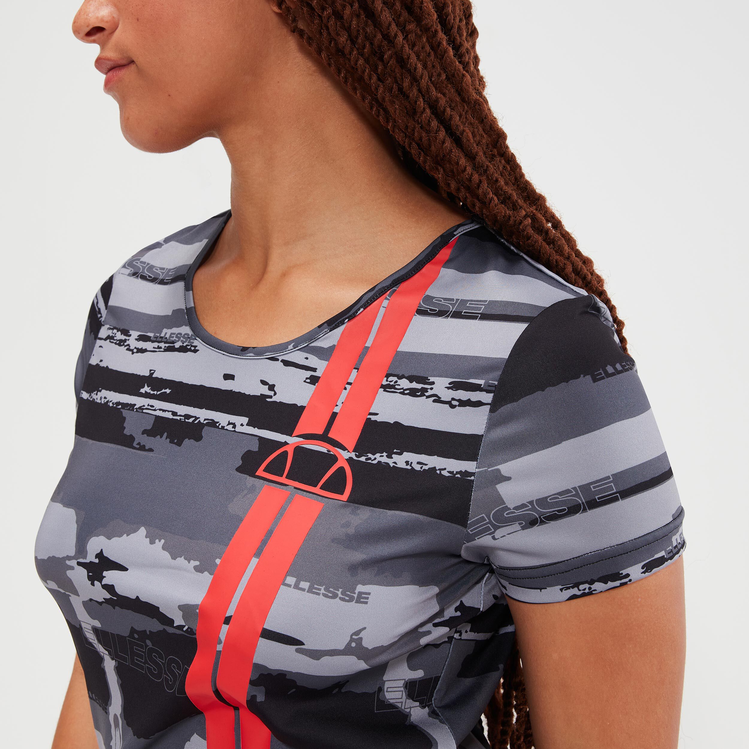 Ellesse Tampere T-shirt Femmes - Gris , Noir