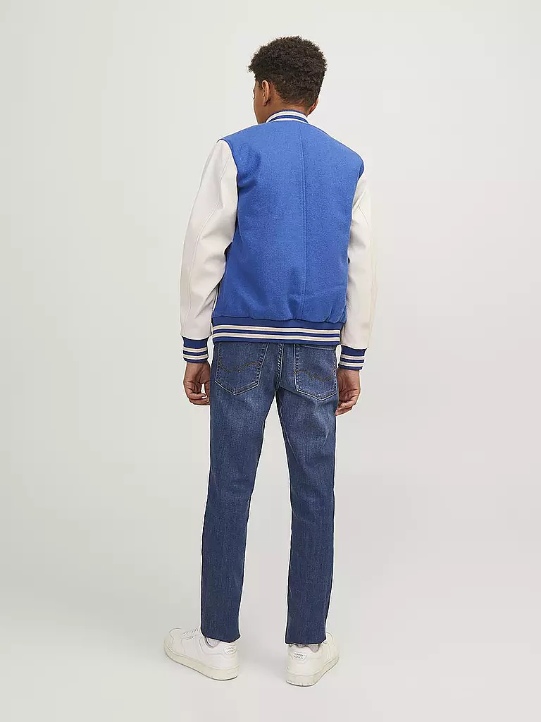 JACK & JONES Jungen Jeans Slim FIt JJIGLENN JJORIGINAL blau
