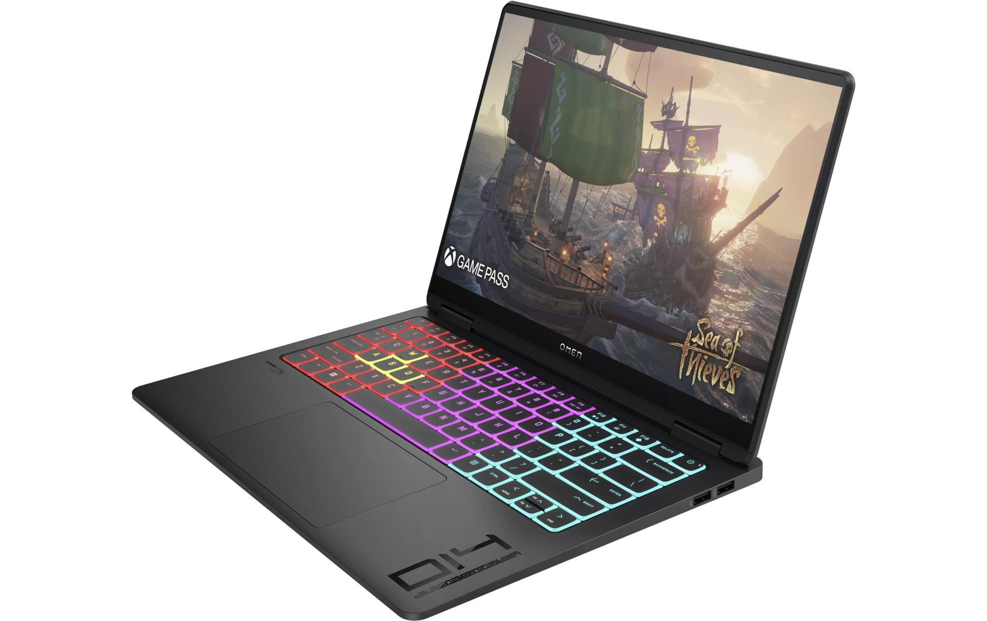 HP Gaming-Notebook »OMEN Transcend 14-fb0748nz« 35,42 cm / 14 ″ Intel Core Ultra 7 GeForce RTX 4060 1.000 GB SSD